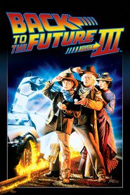 Poster for the movie "Back to the Future Part III 1990"