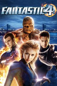 Poster for the movie "Fantastic Four 2005"