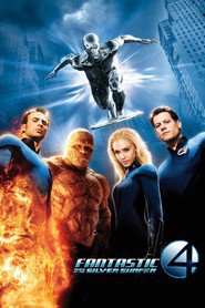 Poster for the movie "Fantastic 4: Rise of the Silver Surfer 2007"
