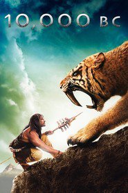Poster for the movie "10,000 BC 2008"