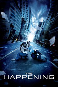 Poster for the movie "The Happening 2008"