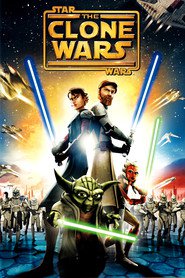 Poster for the movie "Star Wars: The Clone Wars 2008"