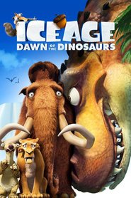 Poster for the movie "Ice Age: Dawn of the Dinosaurs 2009"