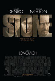 Poster for the movie "Stone 2010"