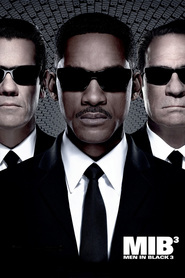 Poster for the movie "Men in Black 3 2012"