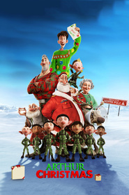 Poster for the movie "Arthur Christmas 2011"