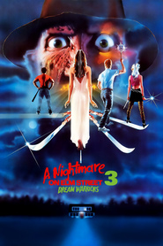 Poster for the movie "A Nightmare on Elm Street 3: Dream Warriors 1987"