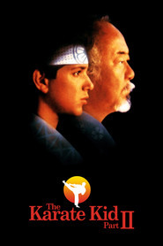 Poster for the movie "The Karate Kid, Part II 1986"