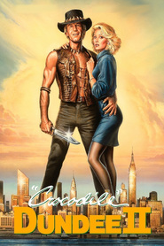 Poster for the movie "Crocodile Dundee II 1988"