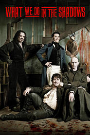 Poster for the movie "What We Do in the Shadows 2014"